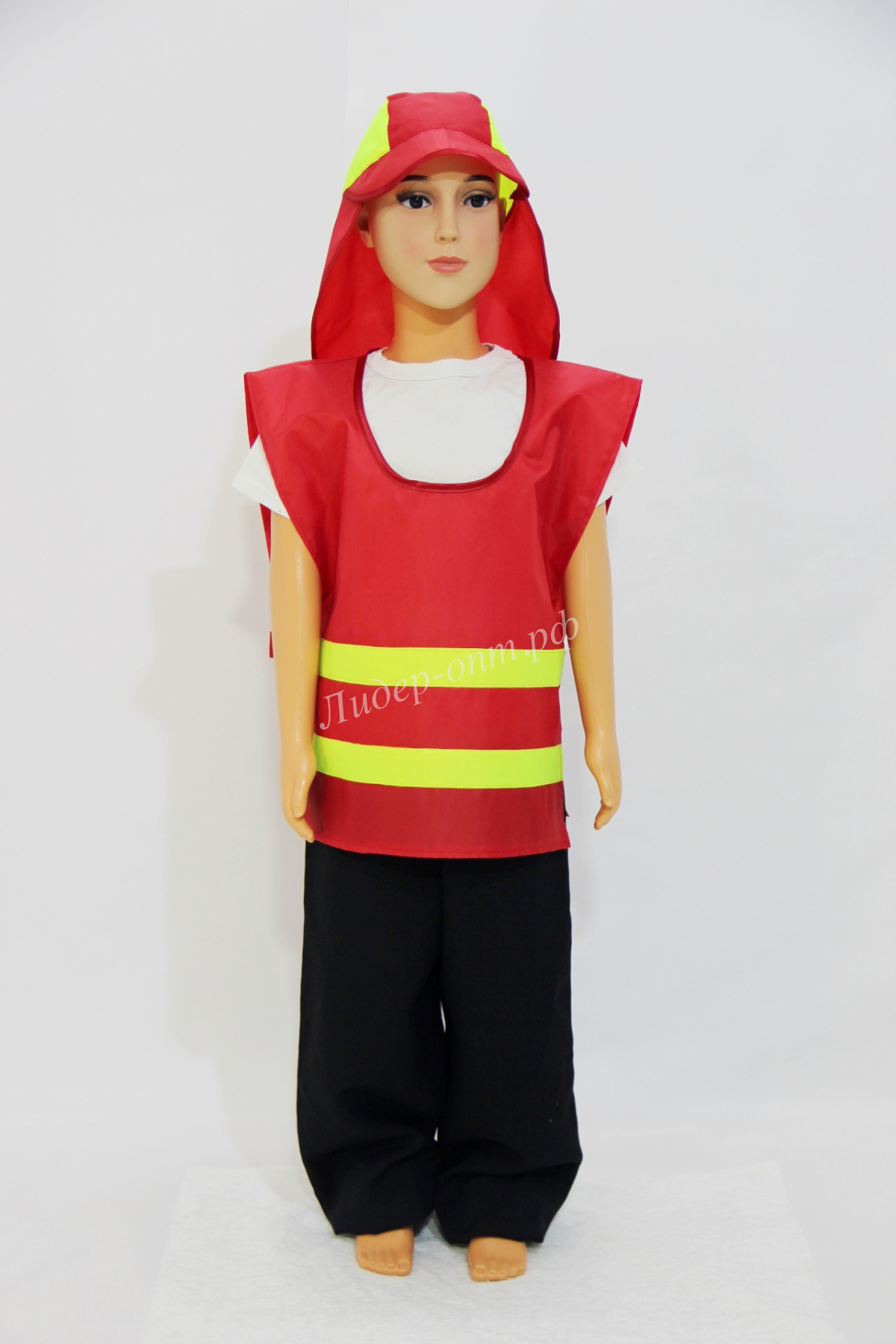 Карнавальный костюм «Пожарный (МЧС)». Размеры 110-134